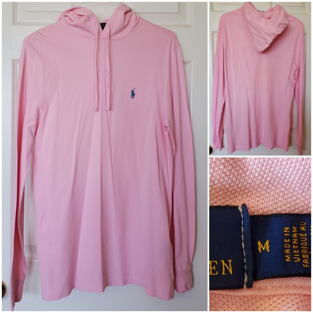 Polo by Ralph Lauren Hooded Shirt -Size Medium. NEVER WORN.